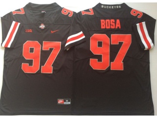Ohio State Buckeyes #97 Nick Bosa Limited College Football Jersey Black