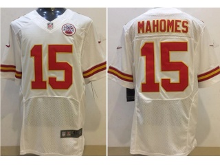 Kansas City Chiefs 15 Patrick Mahomes Elite Football Jersey White