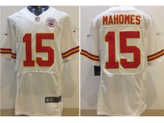 Kansas City Chiefs 15 Patrick Mahomes Elite Football Jersey White