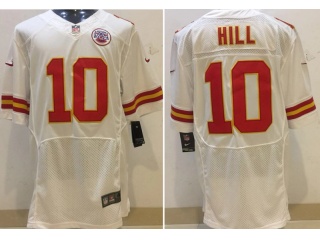 Kansas City Chiefs 10 Tyreek Hill Elite Football Jersey White