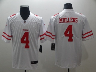 San Francisco 49ers #4 Nick Mullens Vapor Untouchable Limited Jersey White
