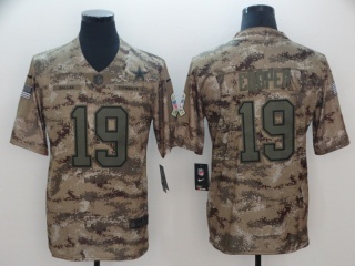 Dallas Cowboys 19 Amari Cooper Nike Salute to Service Limited Jersey Camo