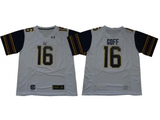 California Golden Bears 16 Jared Goff College Football Jersey 2018 New White