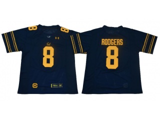 California Golden Bears 8 Aaron Rodgers College Football Jersey 2018 New Navy Blue