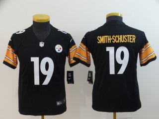 Youth Pittsburgh Steelers #19 JuJu Smith-Schuster Vapor Limited Jersey Black