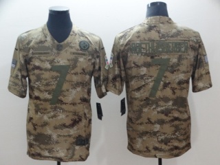 San Francisco 49ers #7 Colin Kaepernick Salute to Service Limited Jersey Camo