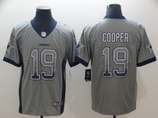 Dallas Cowboys #19 Amari Cooper Drift Fashion Vapor Untouchable Limited Jersey Grey