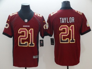 Washington Redskins #21 Sean Tylor Drift Fashion Vapor Untouchable Limited Jersey Red