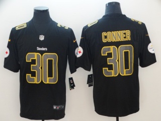 Pittsburgh Steelers #30 James Conner Impact Vapor Untouchable Limited Jersey Black