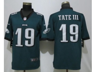 Philadelphia Eagles #19 Golden Tate III Vapor Untouchable Limited Football Jersey Green