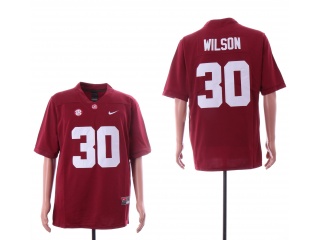 Alabama Crimson Tide #30 Mack Wilson Limited Jersey Red