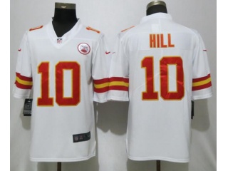 Kansas City Chiefs #10 Tyreek Hill Men's Vapor Untouchable Limited Jersey White