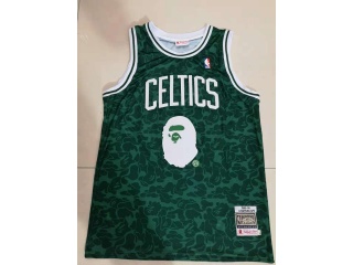 Bape x Boston Celtics 93 BAPE Basketball Jersey Green