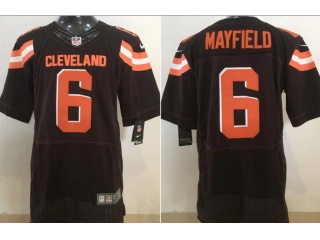 Cleveland Browns 6 Baker Mayfield Elite Football Jersey Brown