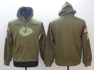 Kansas City Chiefs Salute to Service Hoodie Green