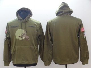 Cleveland Browns Salute to Service Hoodie Green