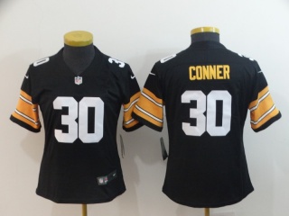 Pittsburgh Steelers #30 James Conner New Style Women Vapor Untouchable Limited Jersey Black