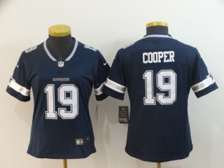 Womens Dallas Cowboys 19 Amari Cooper Vapor Limited Jersey Light Blue