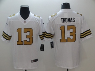 New Orleans Saints 13 Michael Thomas Color Rush Limited Jersey White