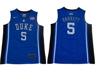 Duke Blue Devils #5 R.J. Barrett Elite College Basketball Jersey