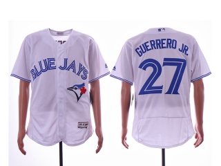 Toronto Blue Jays 27 Vladimir Guerrero JR Flex Base Baseball Jersey White