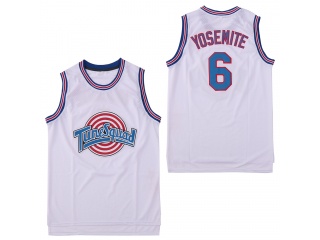 Space Jam Tune Squad 6 Yosemite Basketball Jersey White