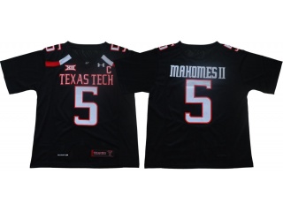 Texas Tech #5 Patrick Mahomes II College Football Jersey Black