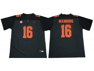 Tennessee Volunteers #16 Peyton Manning Limited Jersey Grey