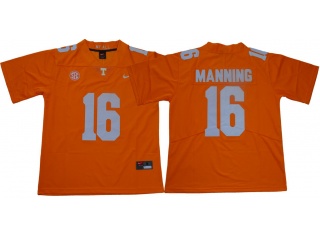 Tennessee Volunteers #16 Peyton Manning Limited Jersey Orange