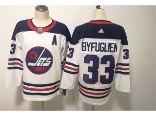 Adidas Winnipeg Jets #33 Dustin Byfuglien Hockey Jersey White