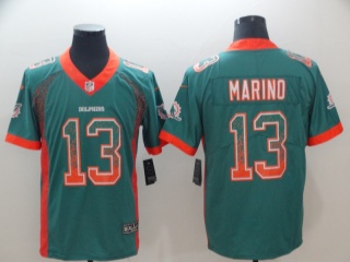 Miami Dolphins #13 Dan Marino Drift Fashion Vapor Untouchable Limited Jersey Green