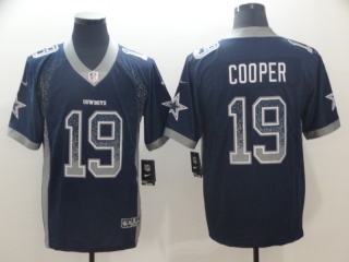 Dallas Cowboys #19 Amari Cooper Drift Fashion Vapor Untouchable Limited Jersey Blue