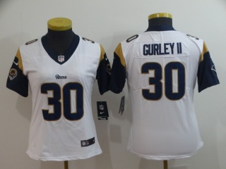 Woman St.Louis Rams #30 Todd Gurley Vapor Untouchable Limited Jersey White