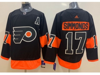 Adidas Philadelphia Flyers #17 Wayne Simmonds Hockey Jersey Black