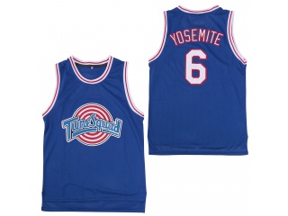 Space Jam Tune Squad 6 Yosemite Basketball Jersey Blue