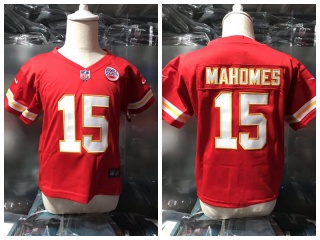 Kansas City Chiefs #15 Patrick Mahomes Toddler Jersey Red