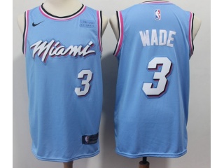 Miami Heat #3 Dwyane Wade Swingman Jersey Blue
