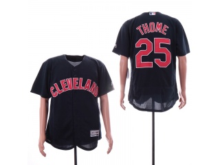 Cleveland Indians 25 Jim Thome 2019 Flexbase Baseball Jersey Navy Blue