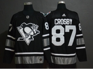 Adidas Pittsburgh Penguins 87 Sidney Crosby 2019 All Star Hockey Jersey Black