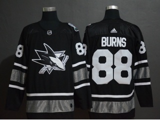 Adidas San Jose Sharks 88 Brent Burns 2019 All Star Hockey Jersey Black