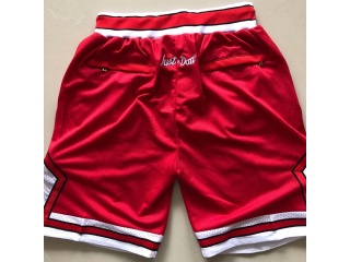 Chicago Bulls Throwback Basketball Short Red 