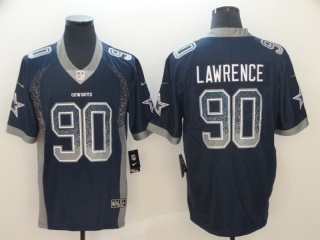 Dallas Cowboys #90 Demarcus Lawrence Drift Fashion Vapor Untouchable Limited Jersey Blue