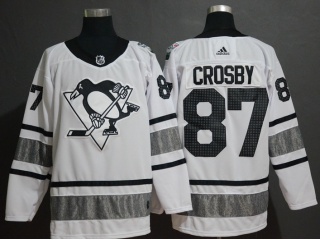 Adidas Pittsburgh Penguins 87 Sidney Crosby 2019 All Star Hockey Jersey White