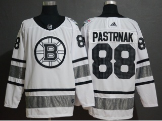 Adidas Boston Bruins #88 David Pastrnak 2019 All Star Hockey Jersey White