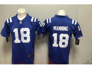Indianapolis Colts #18 Peyton Manning Vapor Untouchable Limited Jersey Blue
