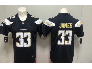 Los Angeles Chargers #33 Derwin James Vapor Untouchable Limited Jersey Dark Blue