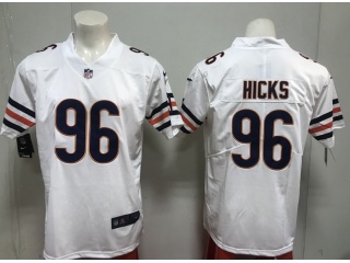Chicago Bears #96 Akiem Hicks Vapor Untouchable Limited Jersey White