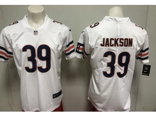 Chicago Bears #39 Eddie Jackson Vapor Untouchable Limited Jersey White