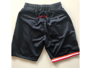 Miami Heat Throwback Basketball Shorts Black