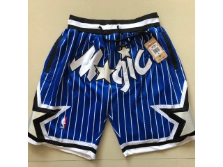 Orlando Magic Throwback Basketball Shorts Blue